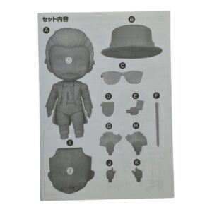 1695 The Joker (1989 Ver.) – Nendoroid Split Part: Anleitungsbuch