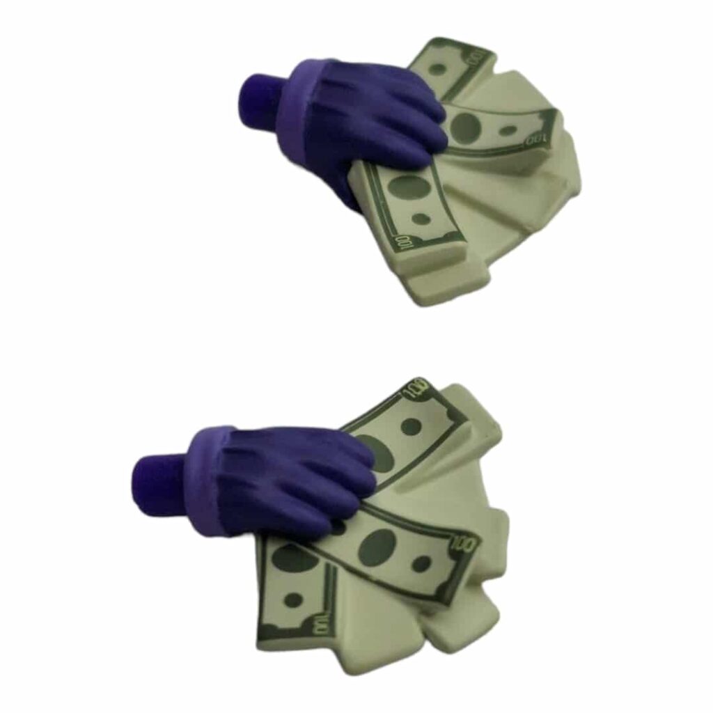 1695 The Joker (1989 Ver.) – Nendoroid Split Part: Hände mit Geld