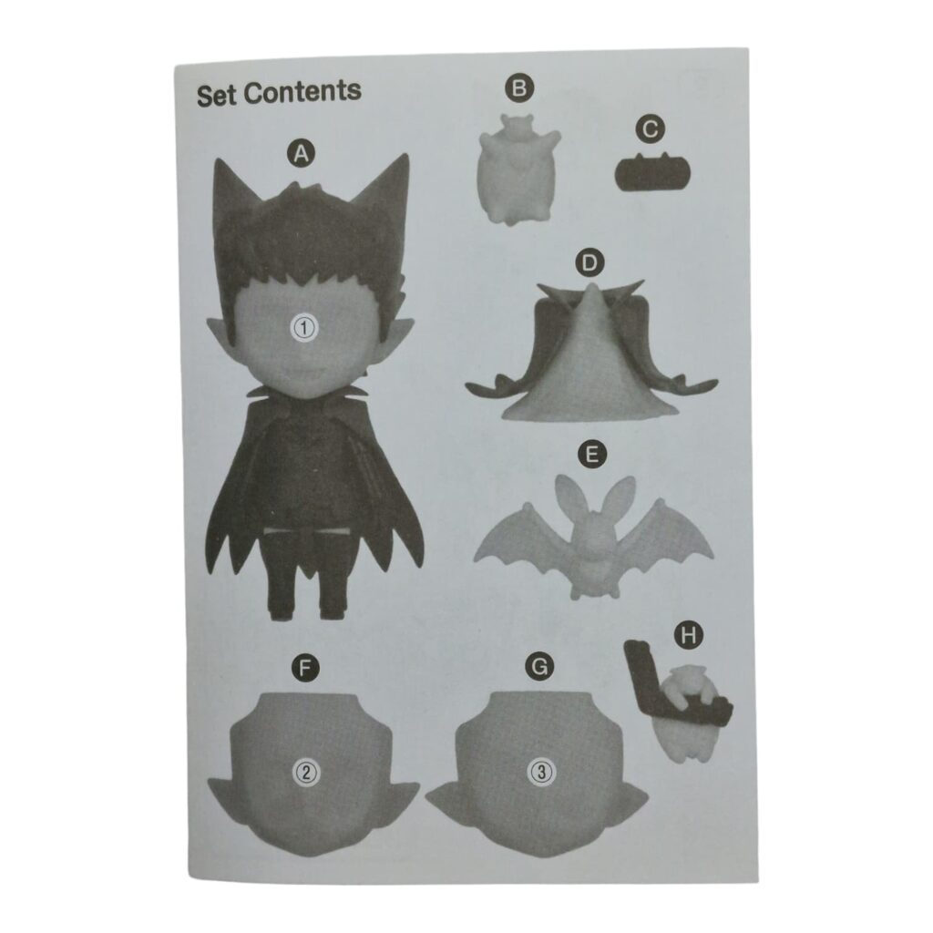 1759 Draluc & John Vampire – Nendoroid Split Part: Anleitungsbuch