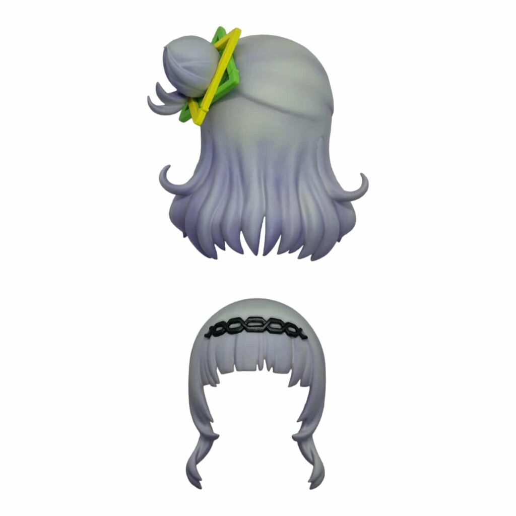 2050 Murasaki Shion Nendoroid Split Part: Haar