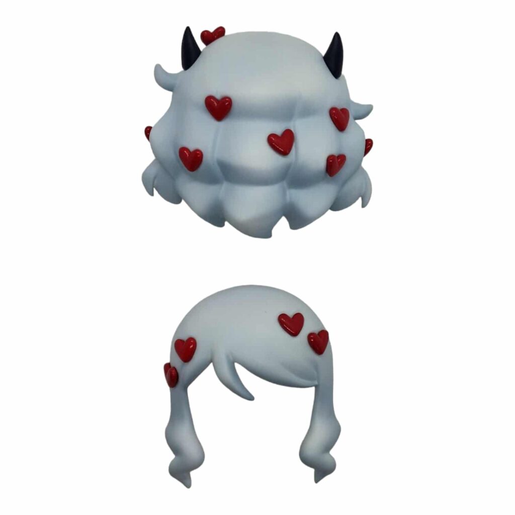 2096 Modeus Helltaker Nendoroid Split Part Haar