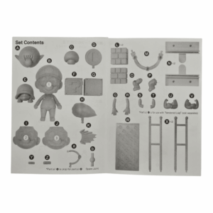 473 Mario Nendoroid Split Part Anleitungsbuch