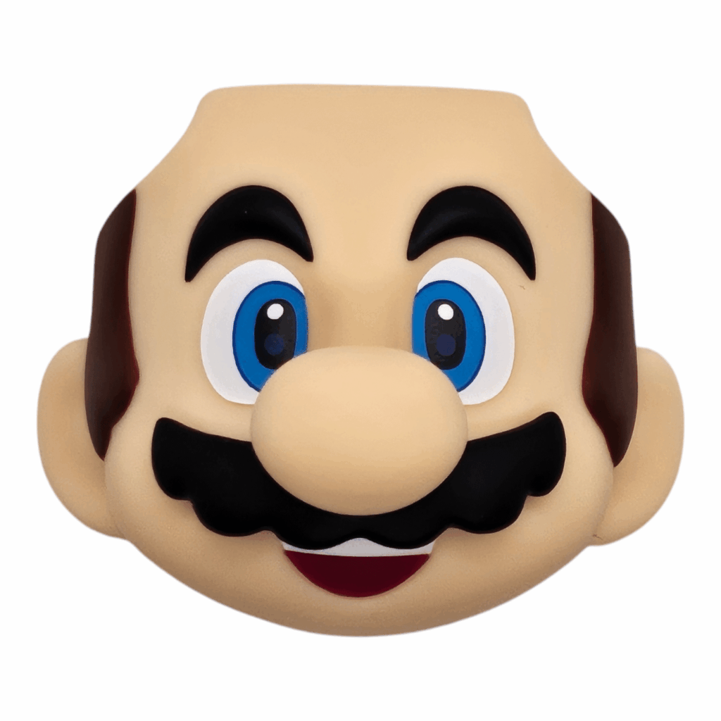 473 Mario Nendoroid Split Part Face #3 Lächeln