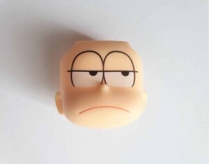 638 Ichimatsu Matsuno Nendoroid Split Part: Face Gelangweilt