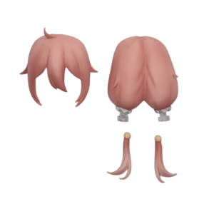 903 Nadeshiko Kagamihara Nendoroid Split Part: Haar