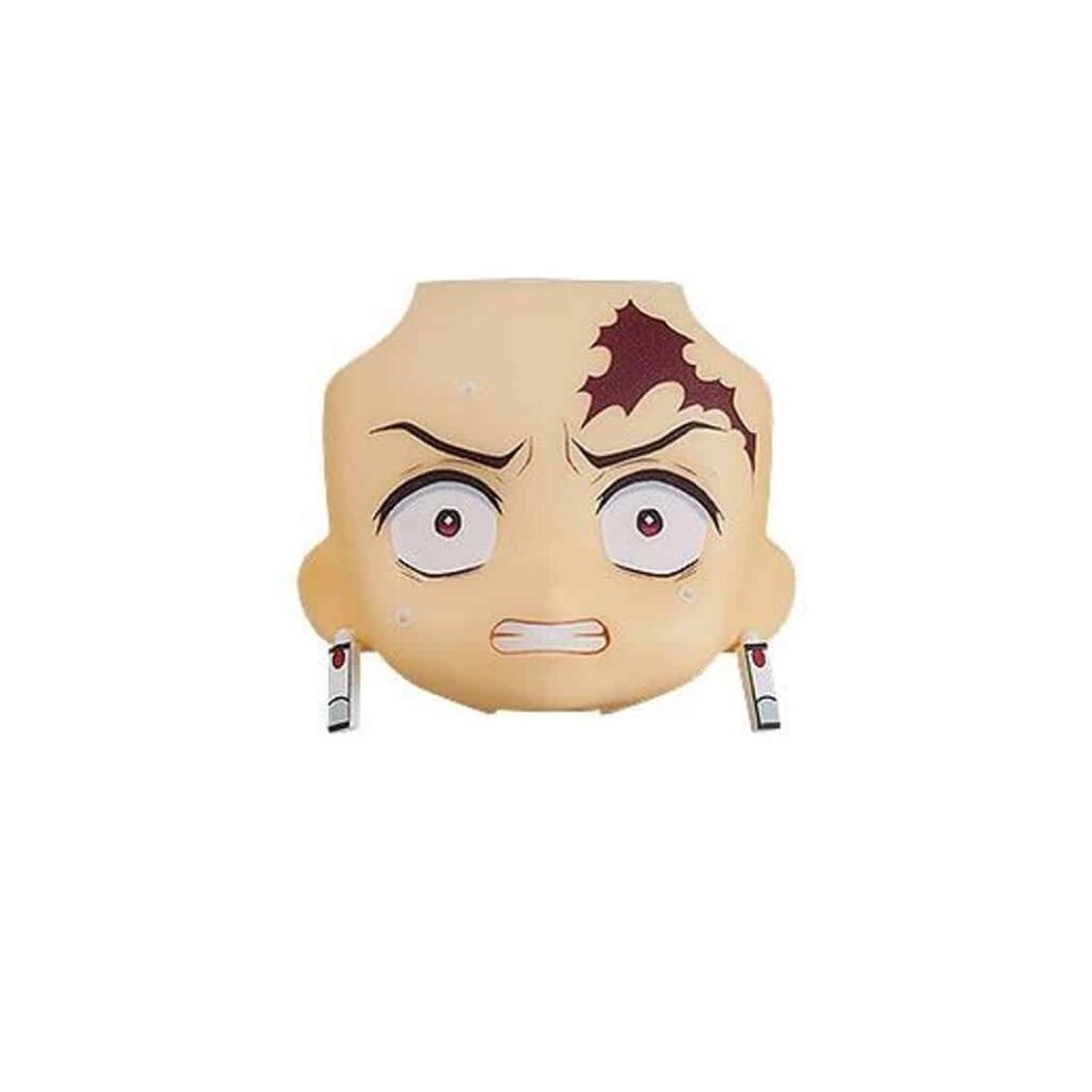 Face Swap Demon Slayer Tanjiro Kamado: Angespannt