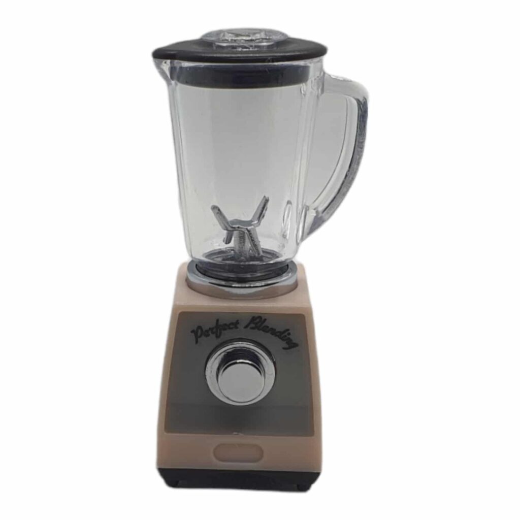Mixer Maschine Peach Mini Toy aus Kunststoff