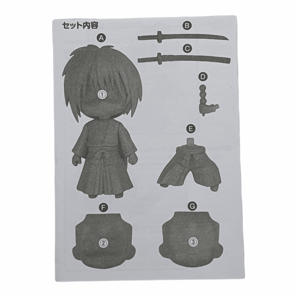 1613 Kenshin Himura ‚Rurouni Kenshin‘: Anleitungsbuch