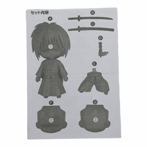 1613 Kenshin Himura ‚Rurouni Kenshin‘: Anleitungsbuch