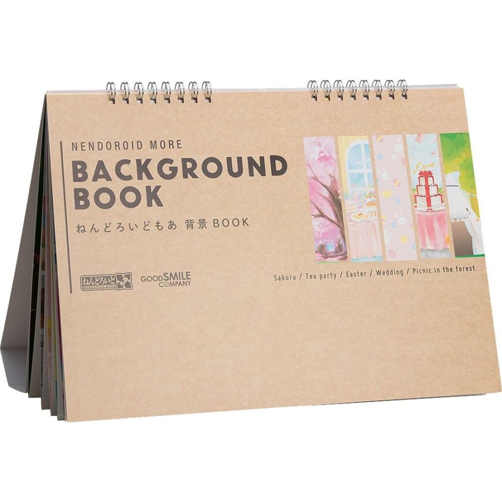 Nendoroid More – Zubehör Original – Hintergrund Buch 01